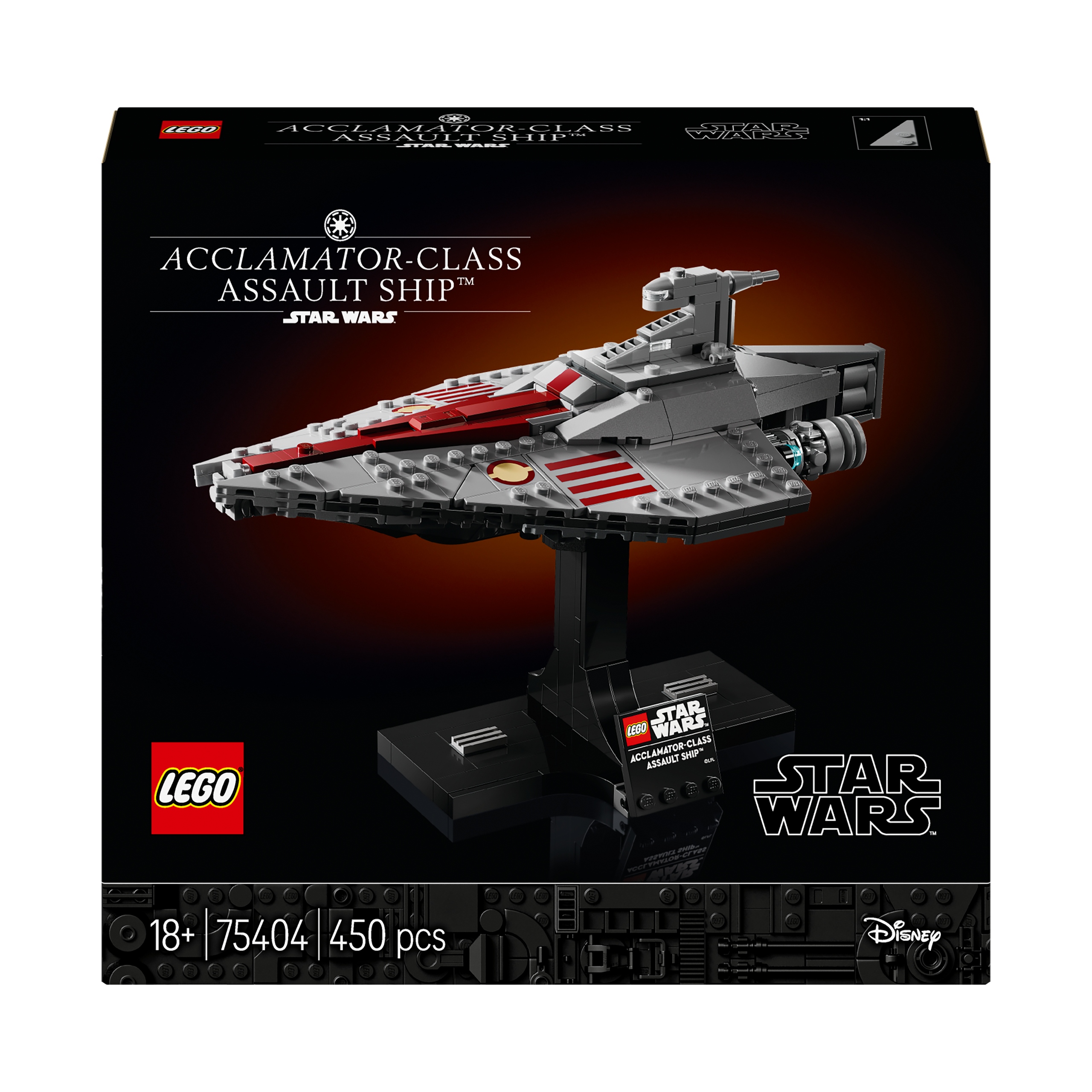 LEGO Star Wars 75404 Útočný krížnik triedy Acclamator